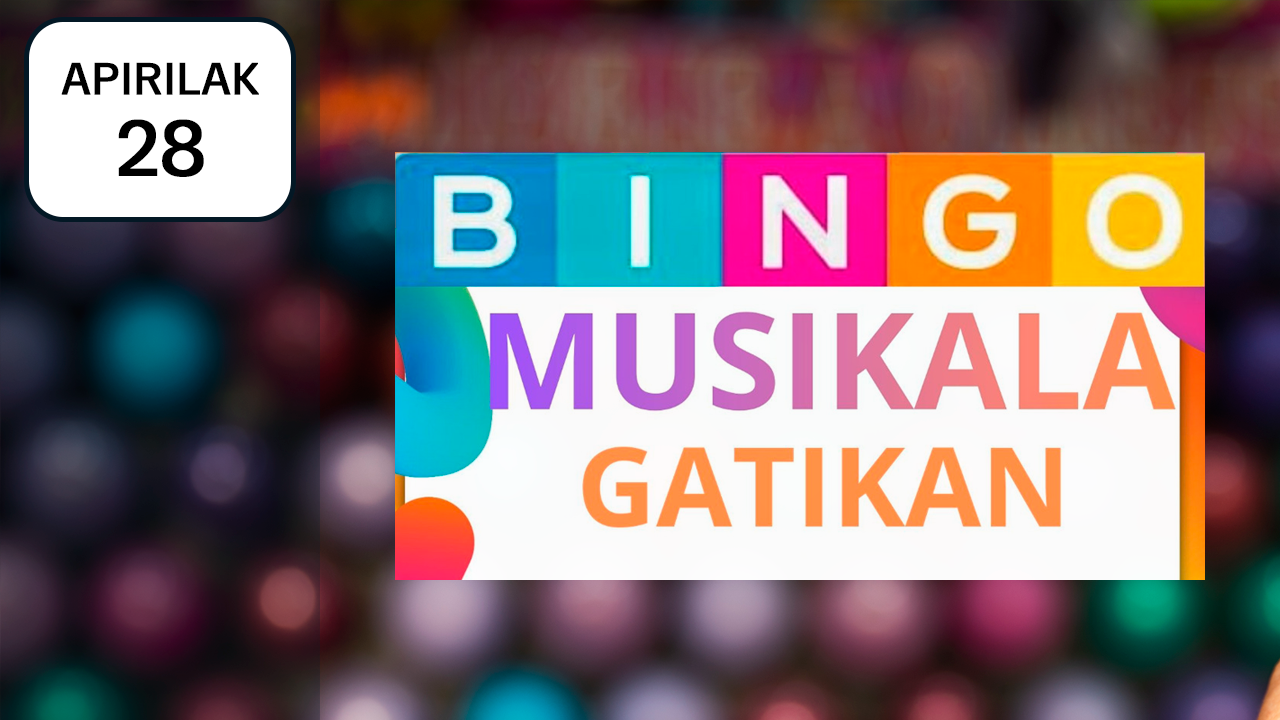 Berbalagunak antolatutako Bingo musikala